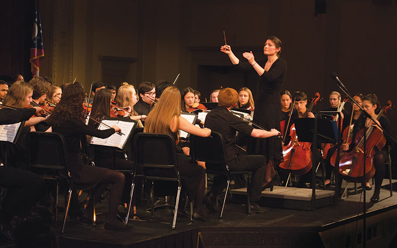 Shaker Heights High School orchestra