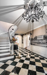 Foyer of a Shaker Heights home