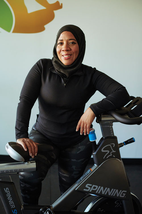 Maridah Akram, owner of Faithfully Fit Fitness