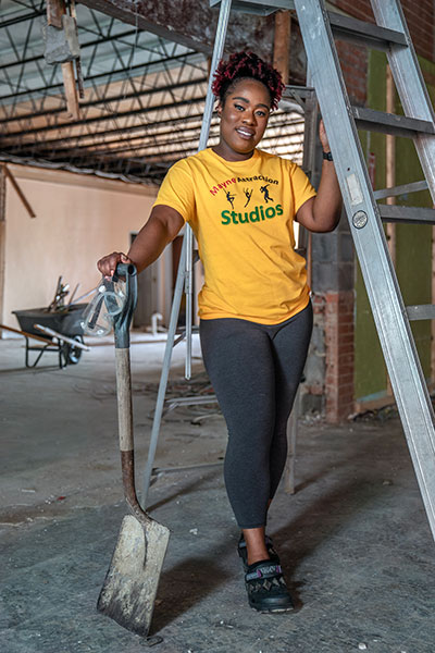 Sharmayne Freeman, owner of Mayne Attraction dance studio