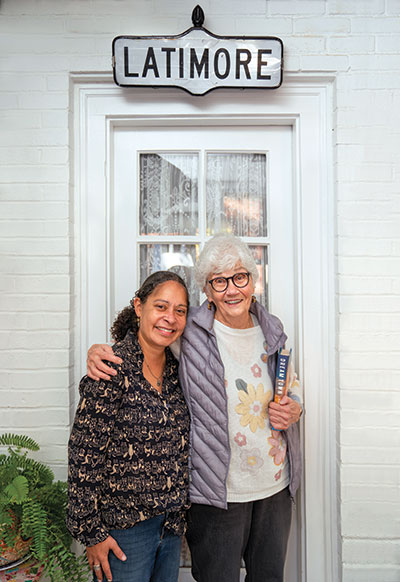 Kristen and Janet Houk