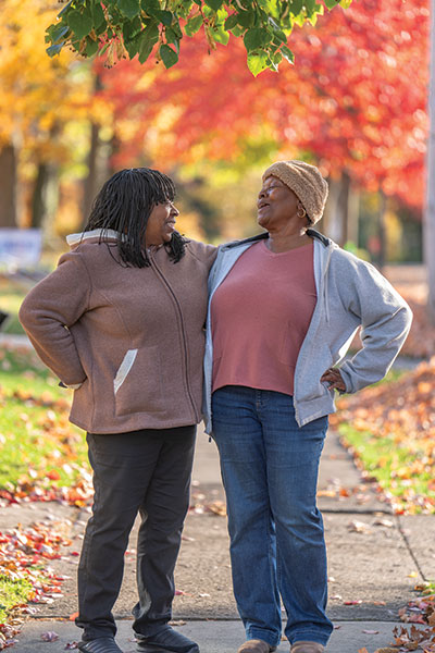 Kathy Moody and Gloria Sturghill