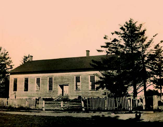 The North Union meeting house that stood near Shaker Boulevard and Lee Road.